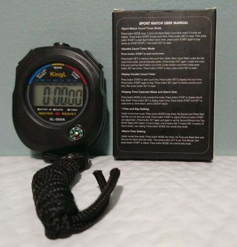 XL-009A KingL Digital Stopwatch Timer - Interval Timer with XL-009A KingL Digital Stopwatch Timer - Interval Timer with