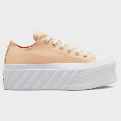 Converse white cheap platform trainers