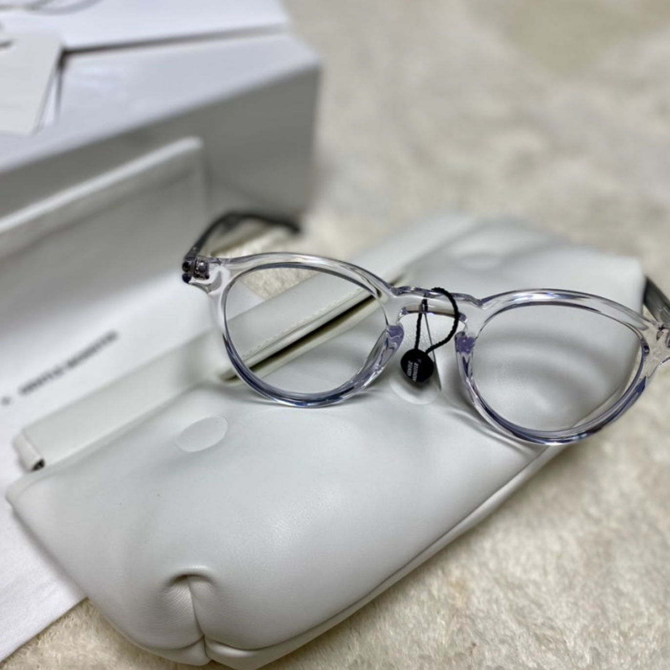 MaisonMargiela GentleMonster  MM116 クリア Gentle Monster Maison Margiela Round Eyeglasses Clear/Black