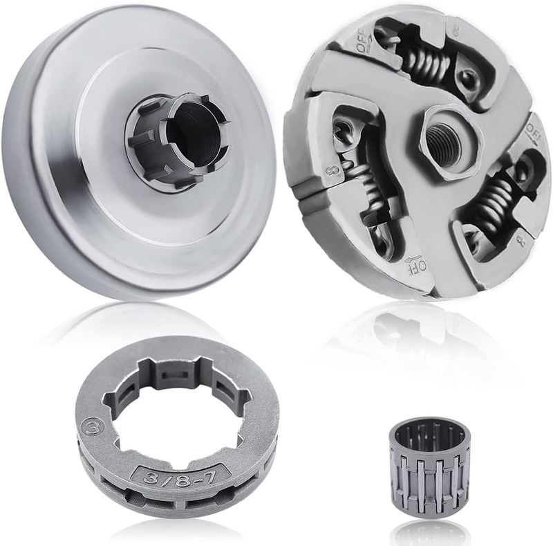 Clutch Drum Sprocket Kit 503701501 503625903 for Husqvarna Jonsered 3120 394XP
