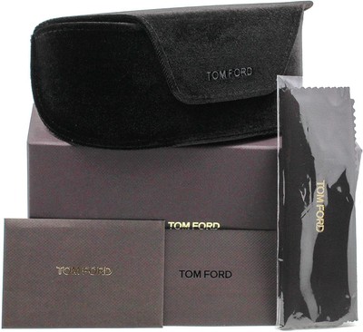 Pre-owned Tom Ford Ft0990-52b-56 Dark Havana Sunglasses In Gray