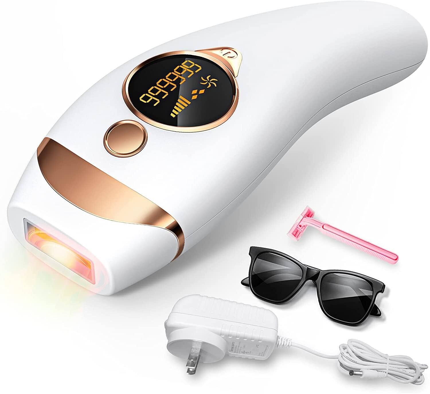 IPL光脱毛器 Adoric IPL  Depilator Amazon.co.jp: Salon Grade IPL Light Epilator, VIO Compatible