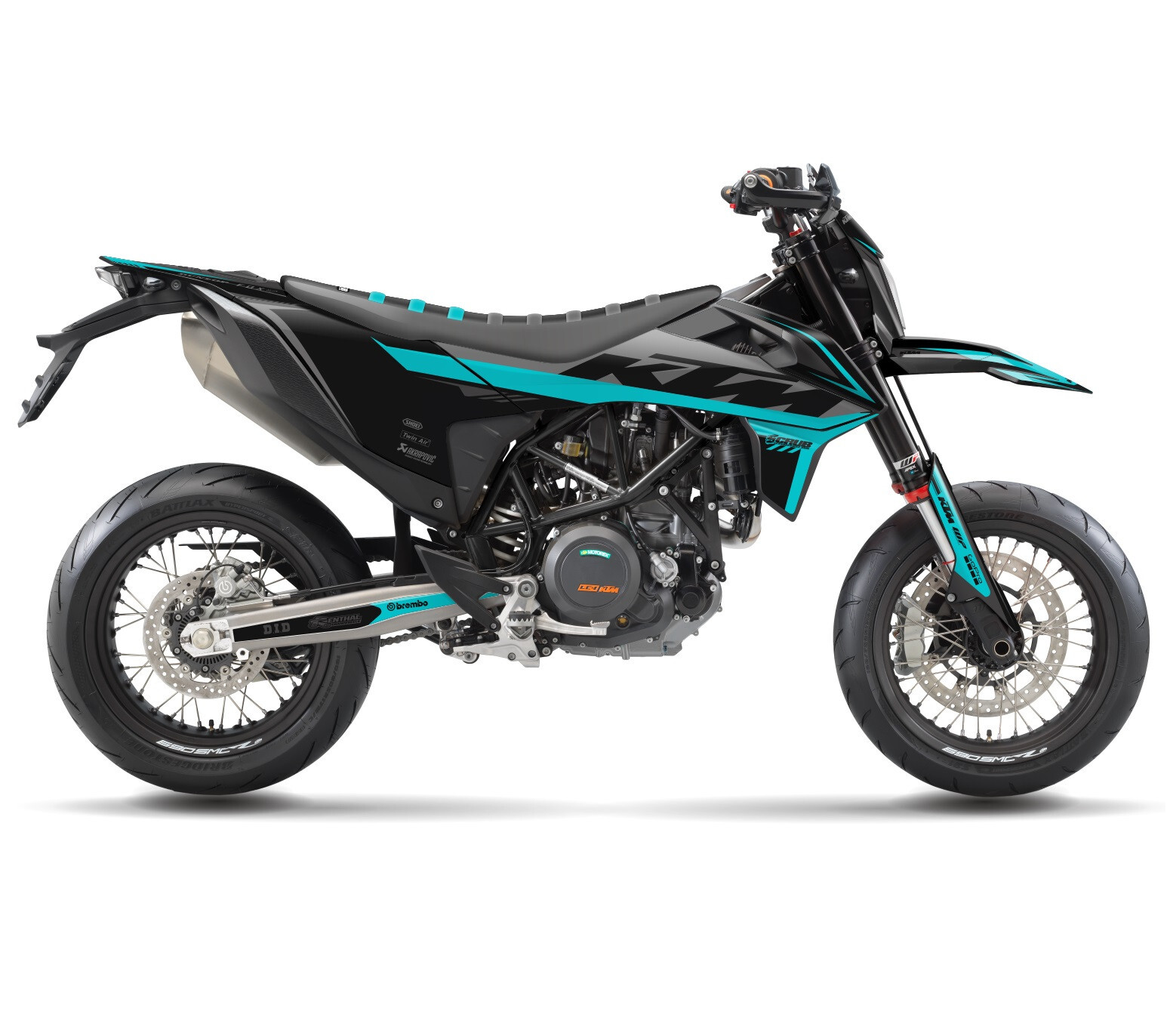 KTM 690SMC R MY21 カウルセット KTM 690 SMC-R Graphics kit 2019 - 2024 - #7 - Supermofools