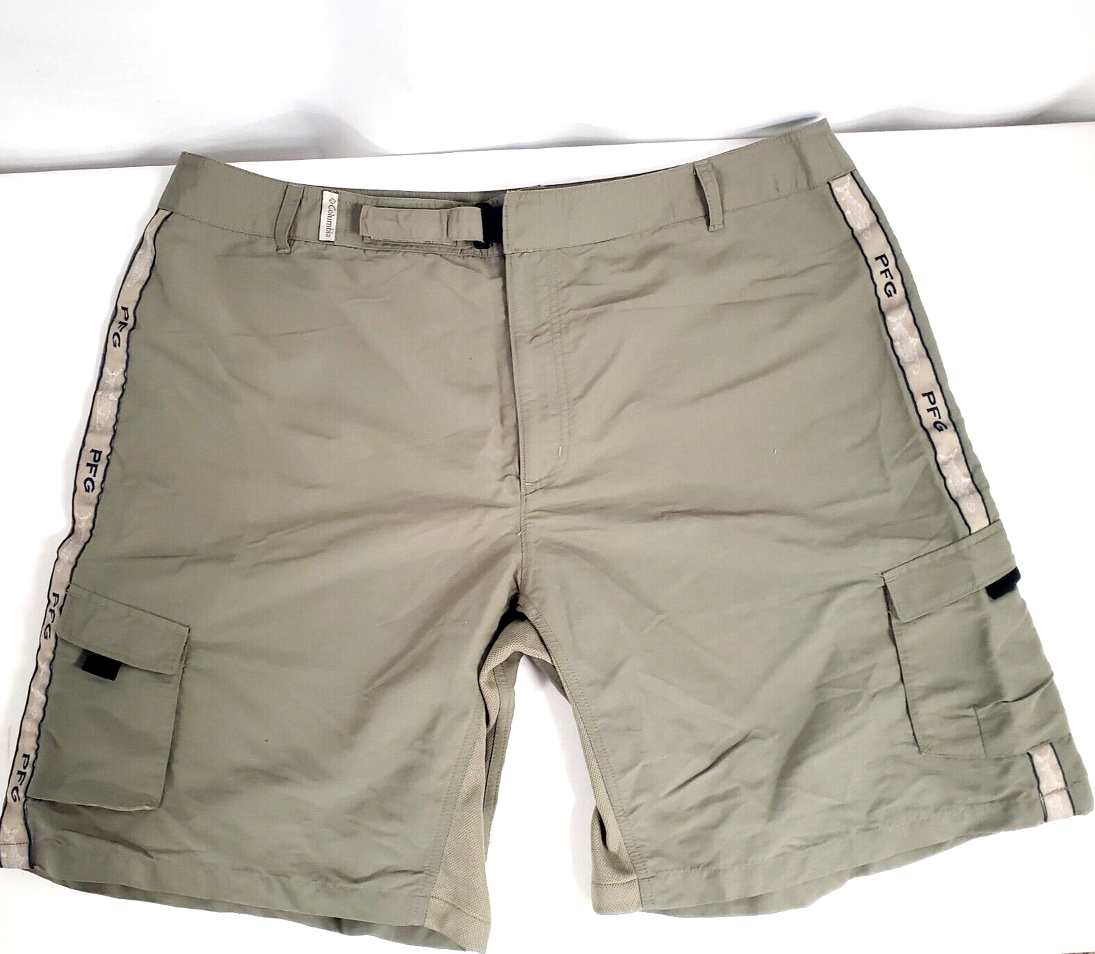 ★★Columbia★★ CU SIGNATURE CARGO NYLON SHORTS PANTS GRACY Columbia CU SIGNATURE CARGO NYLON SHORTS PANTS GRACY