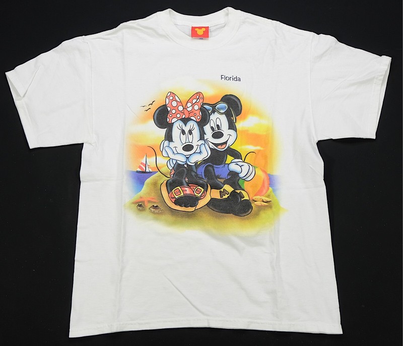 ミニーマウス Tシャツ Florida 90s~00s 90s Disney ディズニー キャラクターTシャツ ミニー usa製 L