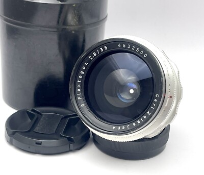 Serviced Carl Zeiss Jena Flektogon f/2.8 35mm Silver  Lens m42 mount Excellent
