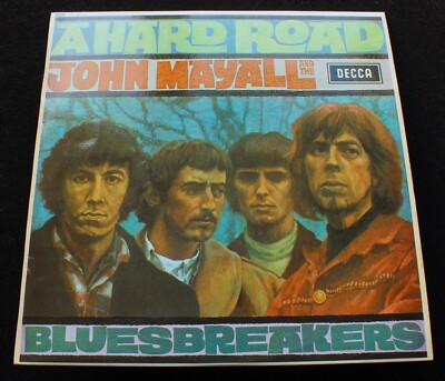 JOHN MAYALL A Hard Road UK 1967 1st pressing *MINT* LP Superb w. Peter Green