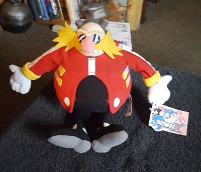 sonic x dr eggman plush