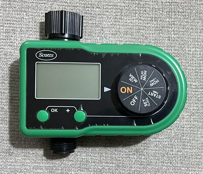 SCOTTS Sprinkler Electronic Timer, Outdoor Water Timer for Garden Hose FREE S&H