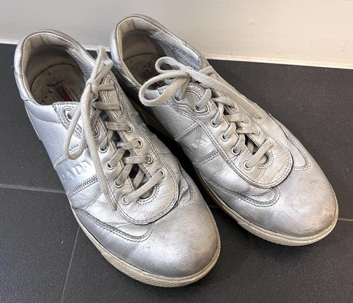 PRADAスニーカー36.5 品番3E6445 PRADA(プラダ) スニーカー3E6445 3E6445 ホワイト サイズ 35.5