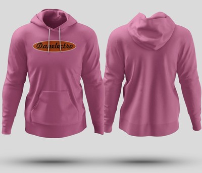 Danelectro Guitars Logo Hoodie Made in USA Size S-5XL
