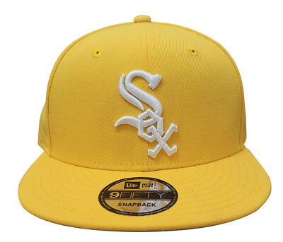 Кроссовки New Era 9Fifty Canary Yellow MLB Chicago White Sox Custom Snapback (70632650) -