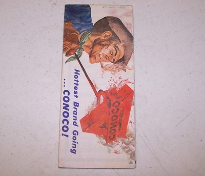 1962 Conoco New Mexico The Land of Enchantment Map