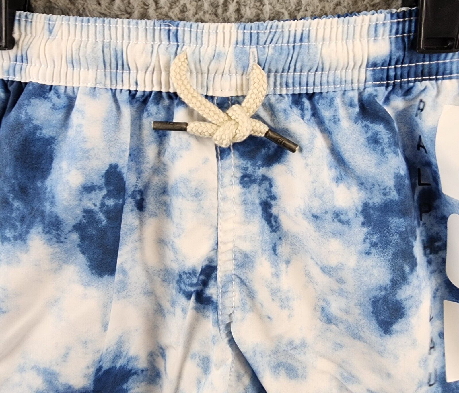 Polo Ralph Lauren Logo Swim Trunks Boys 4/4T Tie-Dye Multi Elastic Drawstring - Picture 5 of 12