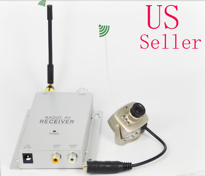 Mini Wireless Security Nanny Camera Hidden Micro 6 Led Cam Complete System