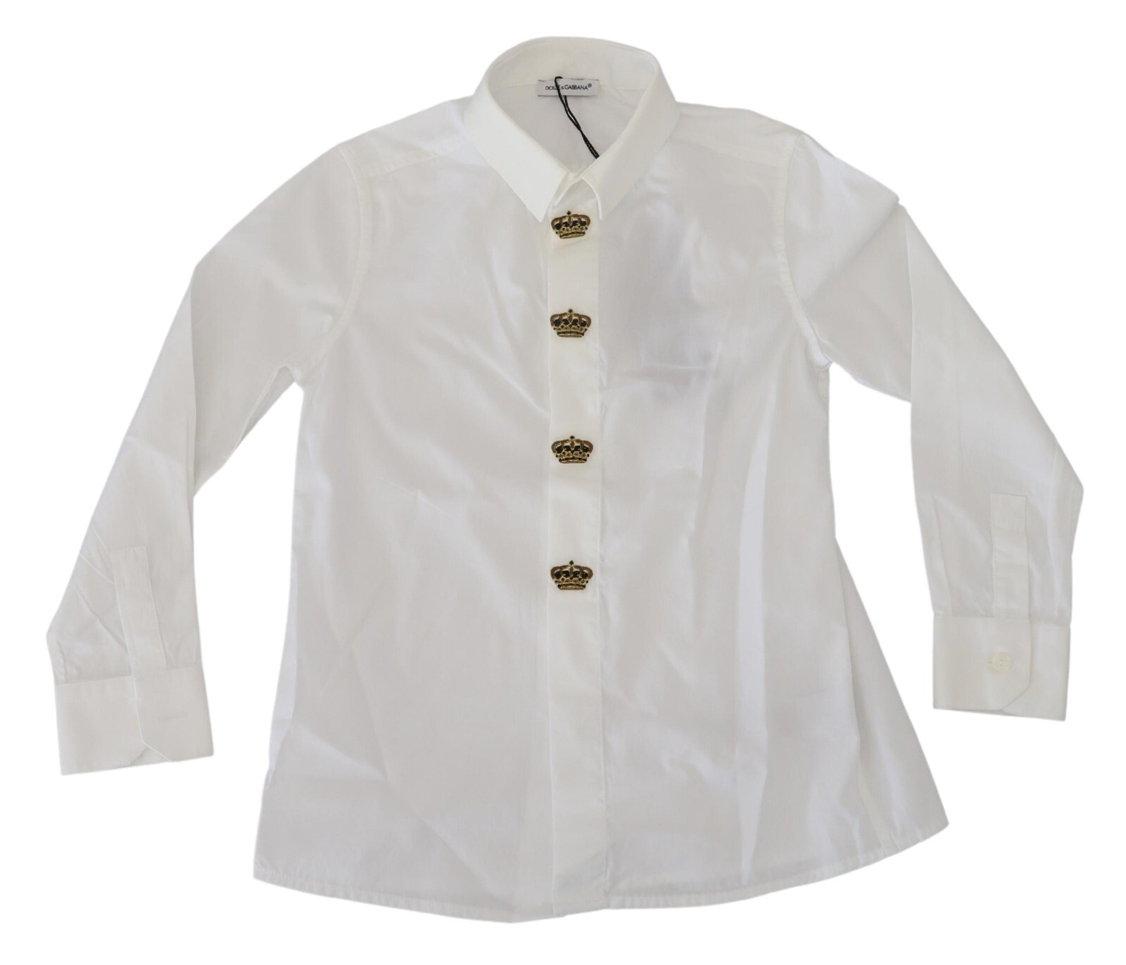 

DOLCE - GABBANA Детская футболка, белый воротник, на пуговицах спереди, s.Tag, 5 лет 380 долларов США