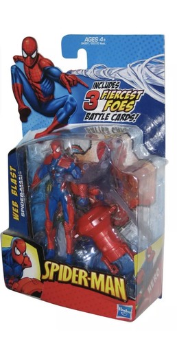 Vintage Marvel Spider-Man Web Blast (2009) Hasbro 3.75 Inch