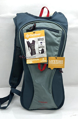 Outdoor Castaic Hydration Pack 2 Liters Backpack, New W/Tags