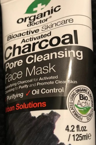 Organic Doctor Activated Charcoal Deep Cleansing Face Scrub