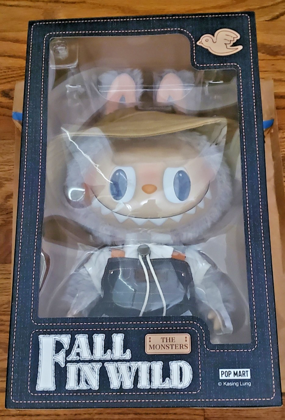 Popmart Labubu The Monsters Fall in Wild Vinyl Plush Doll