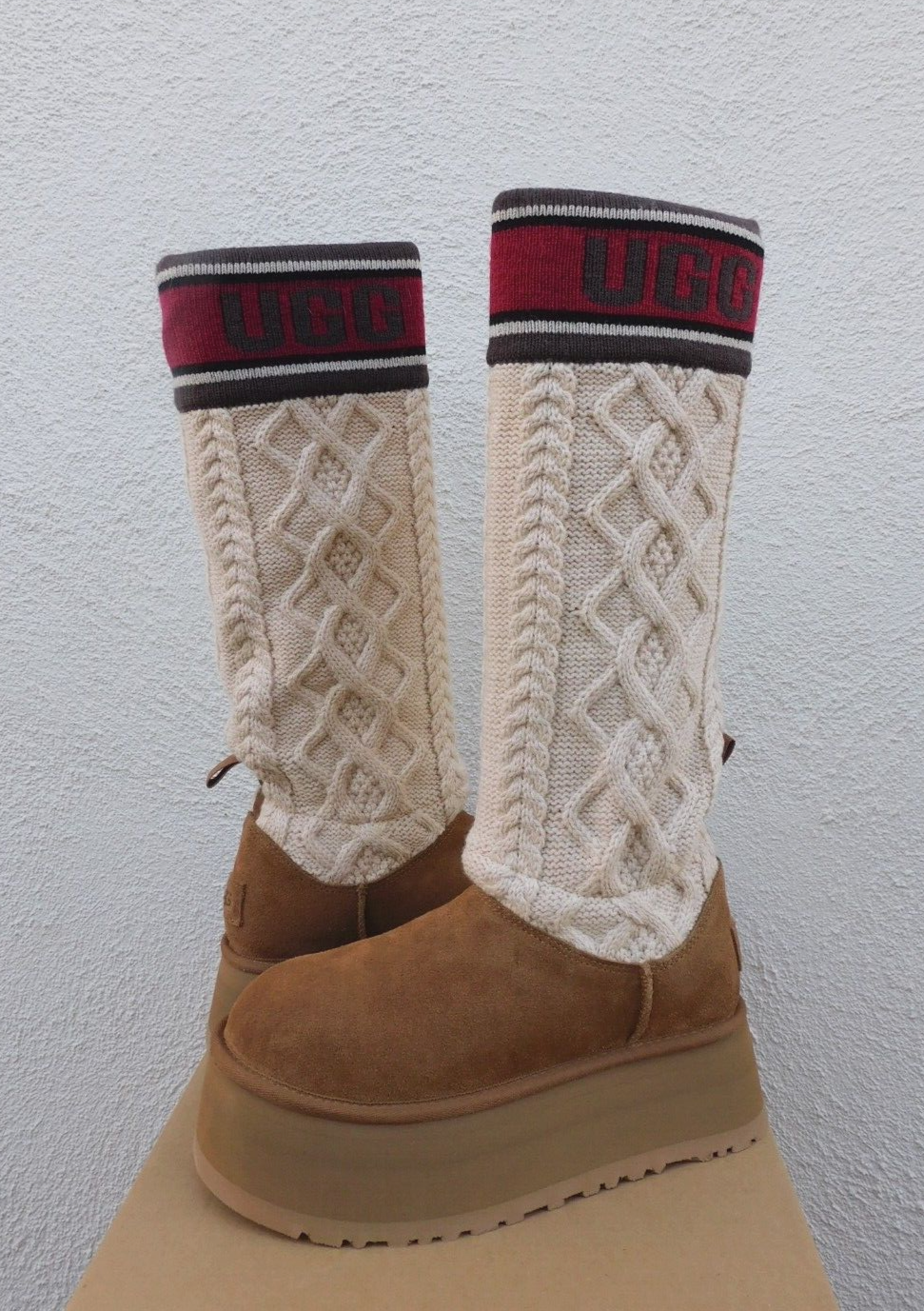 ☆人気☆【UGG】☆UGG W Classic Sweater Letter☆Chestnut☆ UGG CHESTNUT CLASSIC SWEATER LETTER 2