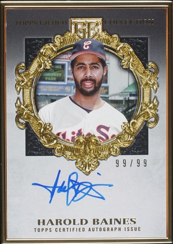2022 Topps Gilded Collection - Harold Baines #HAFA-HBA