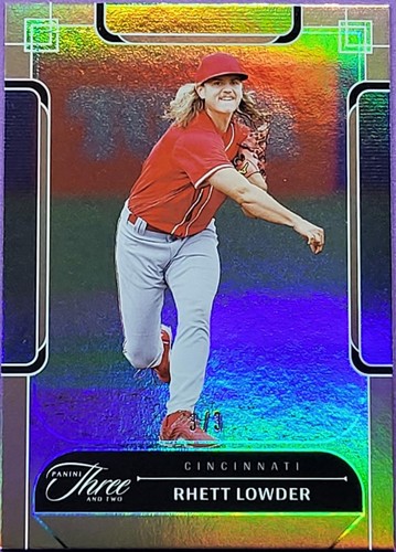 2024 Panini Three and Two - Rhett Lowder #19