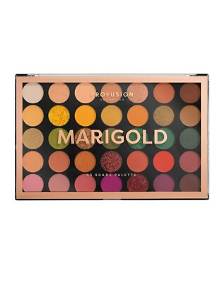 Profusion Cosmetics 35 Shade Eyeshadow Palette - Marigold