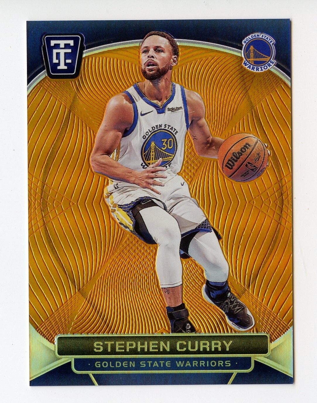 H274 STEPHEN CURRY 2024-25 TOTALLY CERTIFIED ORANGE