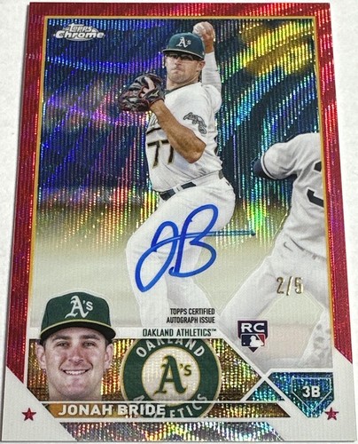 2023 Topps Chrome - Jonah Bride #RA-JBR