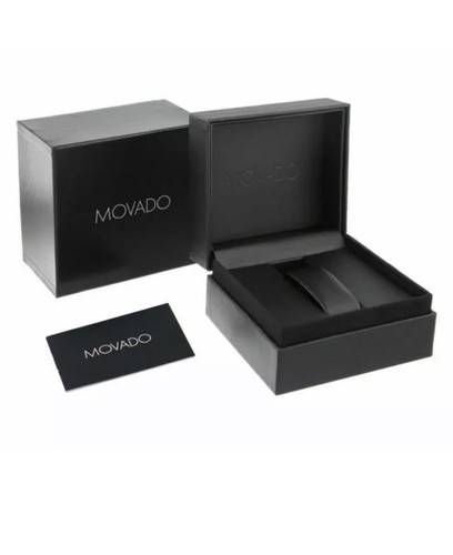 MOVADO BRAND MOVADO MEN’S VETURI 40MM YELLOW GOLD BLACK DIAL WATCH 0607417