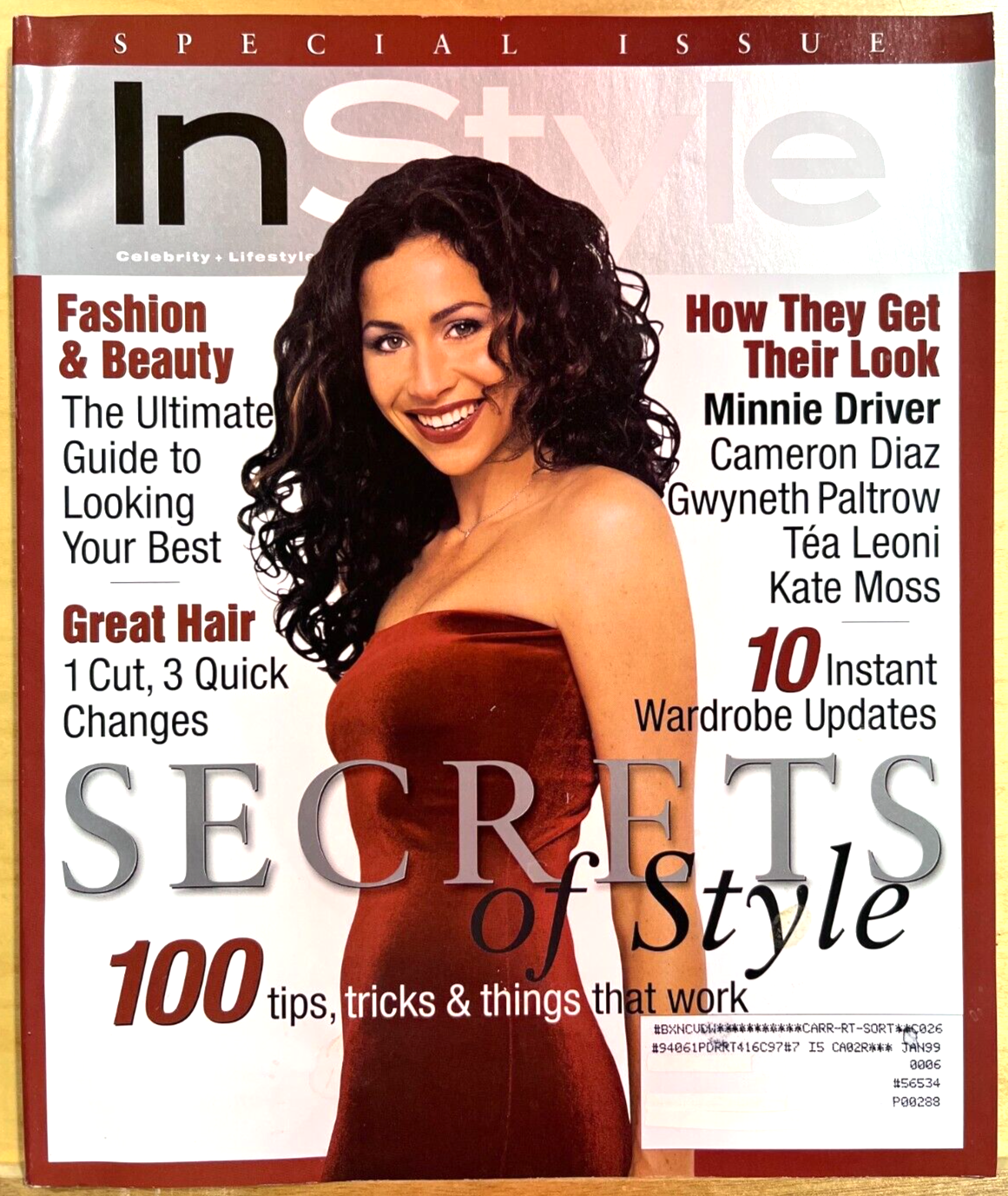 MINNIE DRIVER - InSTYLE Mag Fall 1998 - JENNIFER TILLY