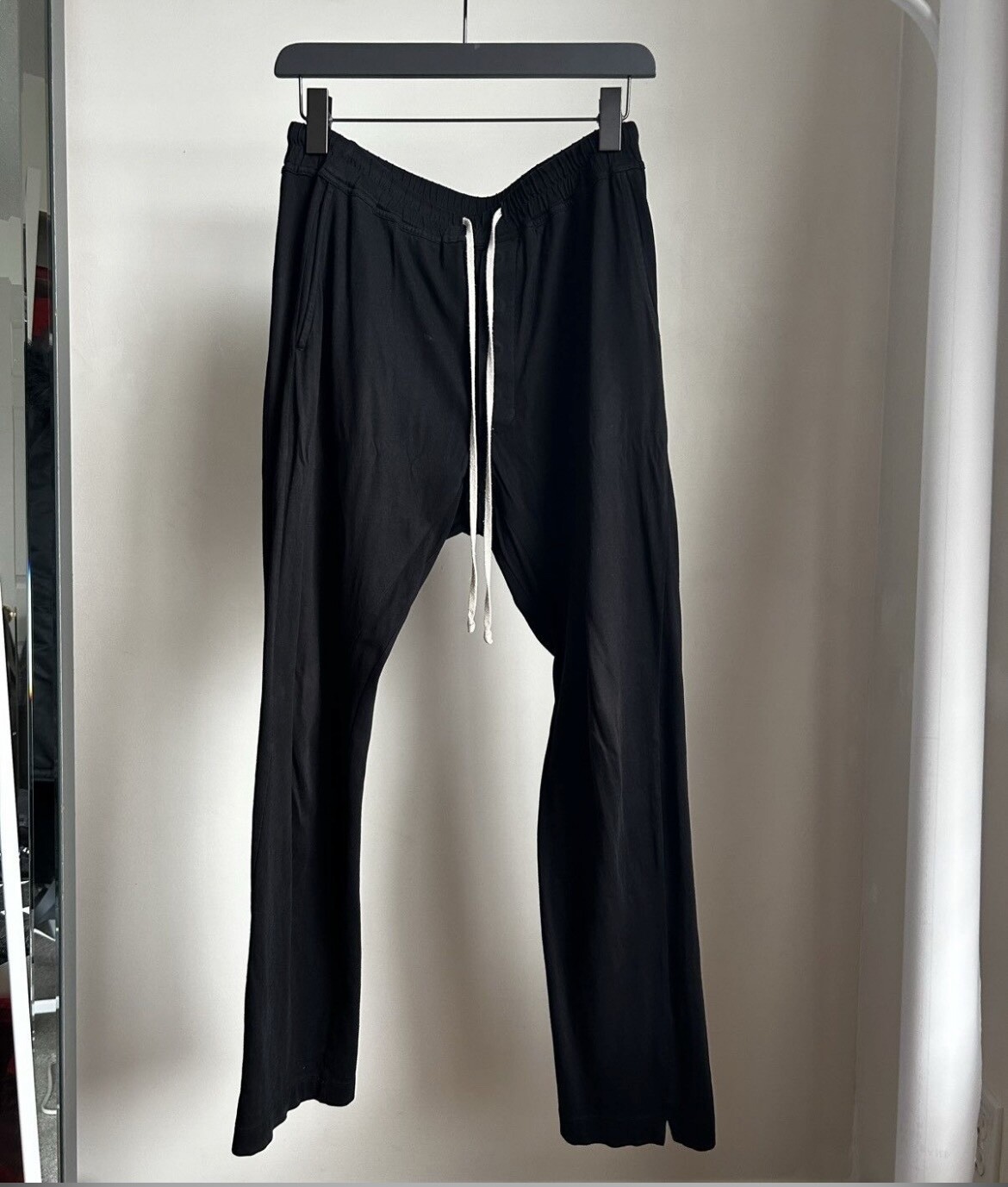 大切な人へのギフト探し Rick Owens DRKSHDW Black Berlin Lounge Pants Sweatpants パンツ