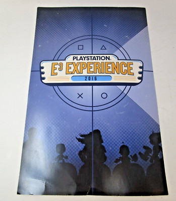 PlayStation E3 Experience 2016 Promotional Poster 11x17''