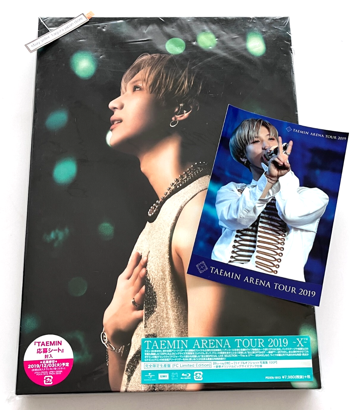 SHINee テミン ARENA TOUR 2019 X Blu-ray SHINee TAEMIN ARENA TOUR 2019 X™ FC Limited Edition 2 Blu