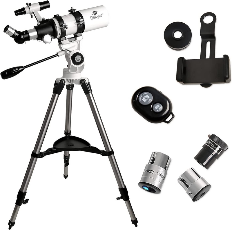 Astronomical Telescope for Adults - 80mm AZ Refractor - Ideal for Kids and Adult