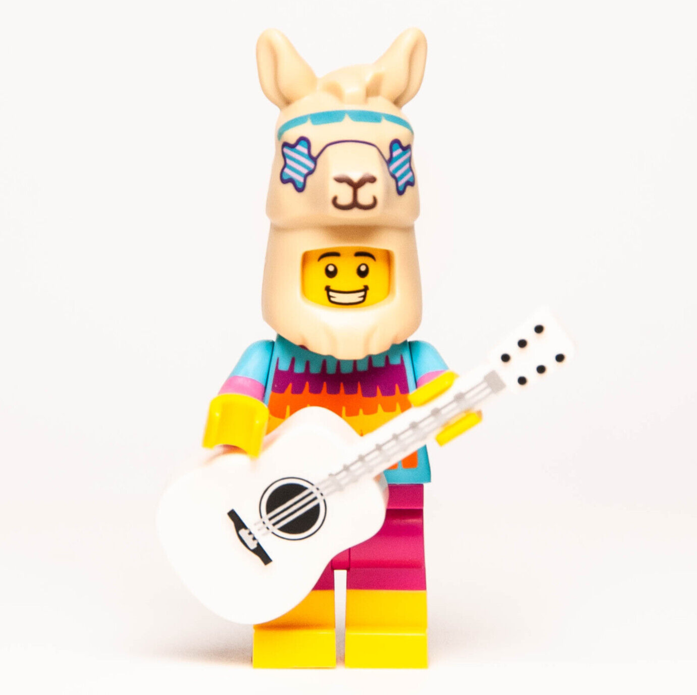 New LEGO BAM 2024 Minifigure Pinata Llama Costume Suit Girl w Guitar eBay