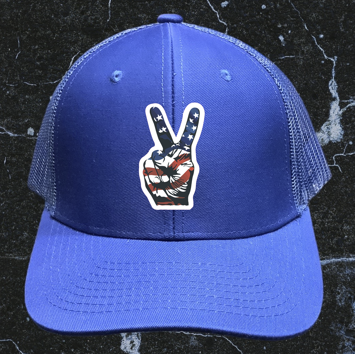 American Flag Sticker Peace Sign Waterproof - Buy Any 4 For $1.75 Each Storewide
