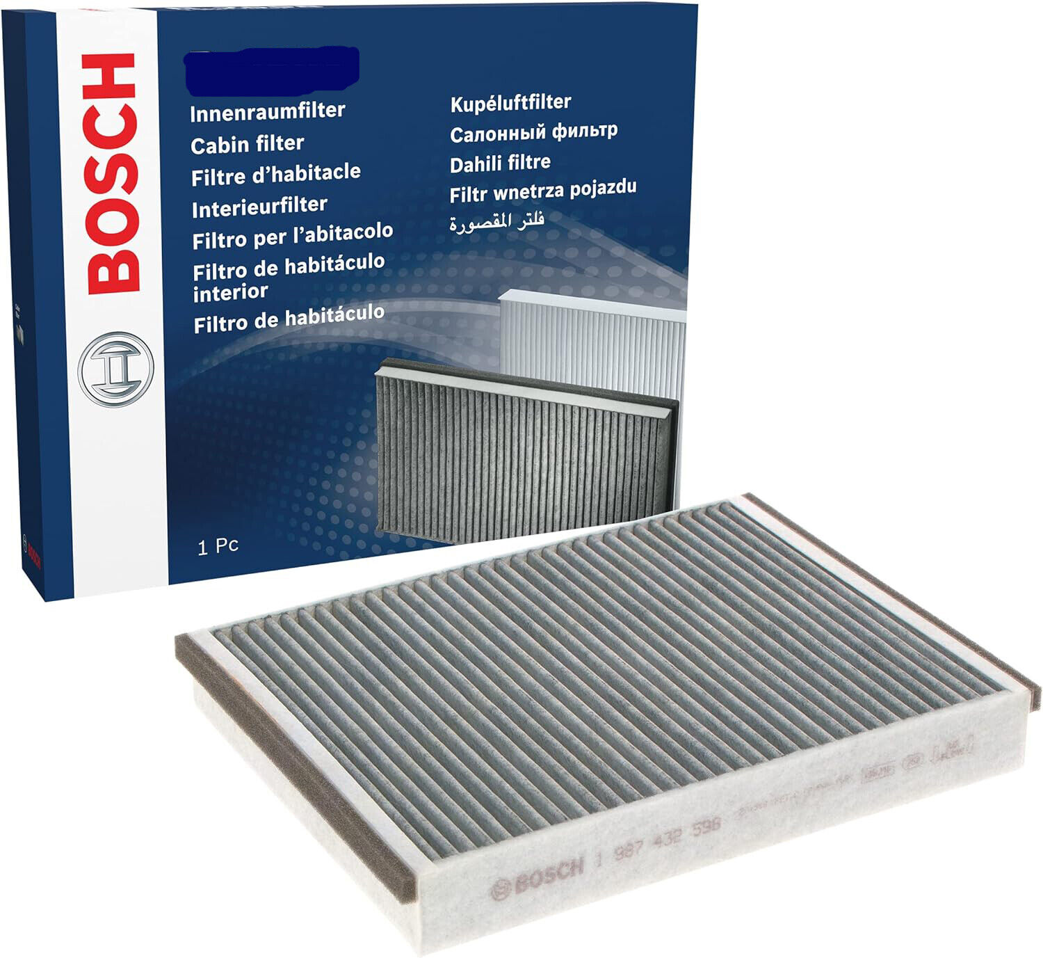 Bosch Cabin Filter For Ford Tourneo Connect 1.5 EcoBlue 100  05/18-09/21 - Picture 1 of 6