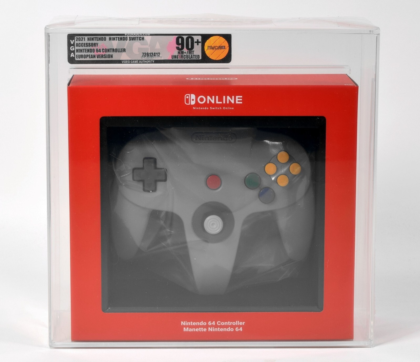 Nintendo Switch N64 Controller,VGA Gold 90+ NM+/MT Nintendo Switch N64 Controller,VGA Gold 90+ NM+/MT