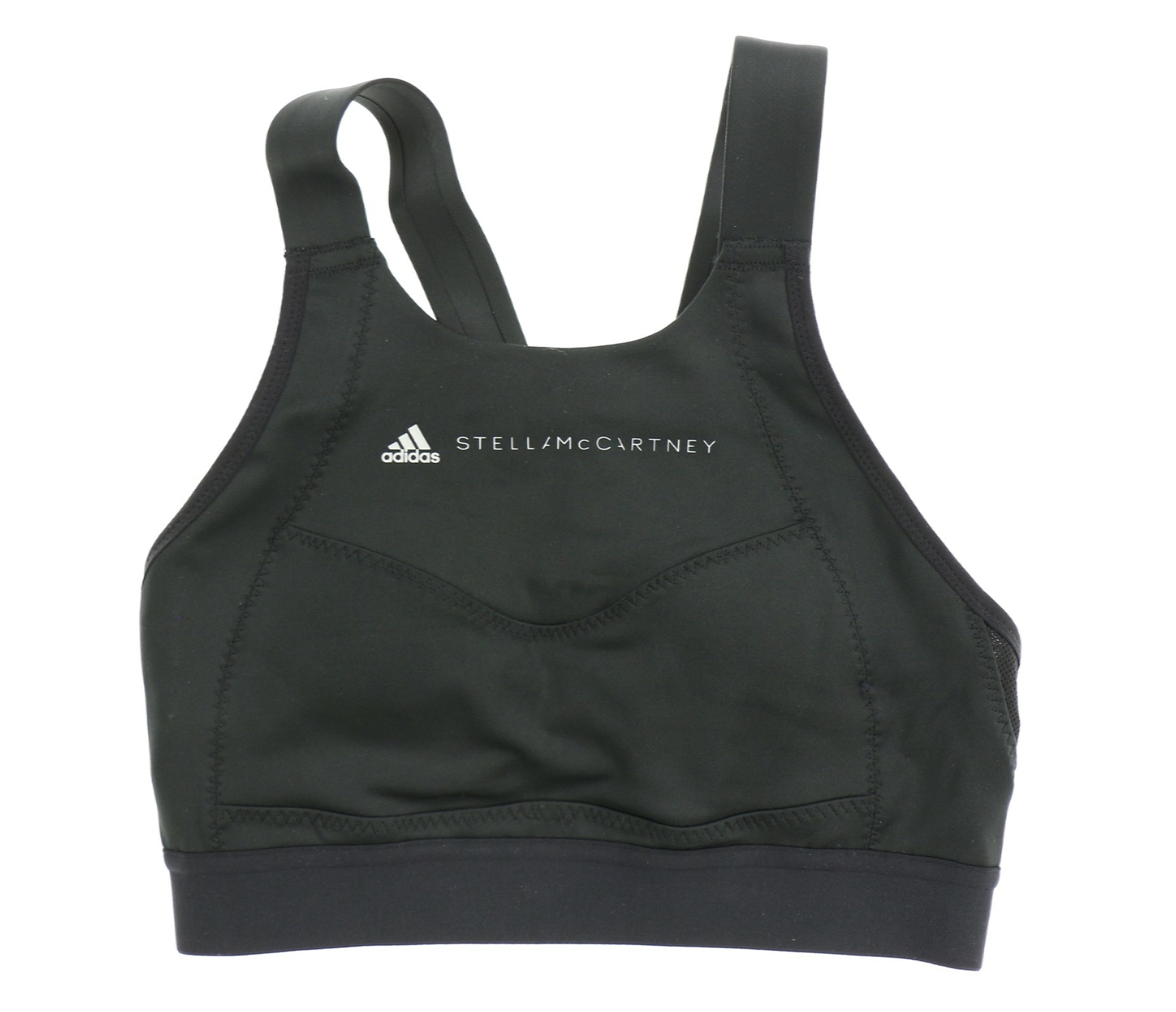 Adidas by Stella Mccartney 242100 Womens Racerback Sport Bra Black Size X-Small