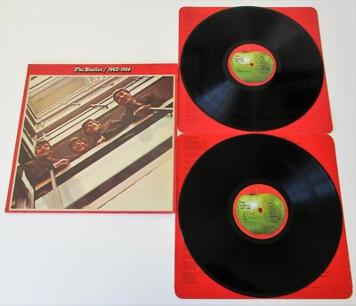 The Beatles - 1962-1966 Red Album UK Apple Records Double LP