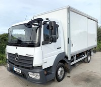 2018 MERCEDES ATEGO 816 SLIDEASIDE BOX VAN 7.5T HORSEBOX EURO-6 72,000 MILES
