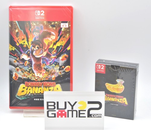 NEW Switch 2 Donkey Kong- Bananza (HK, ENGLISH/ Spanish