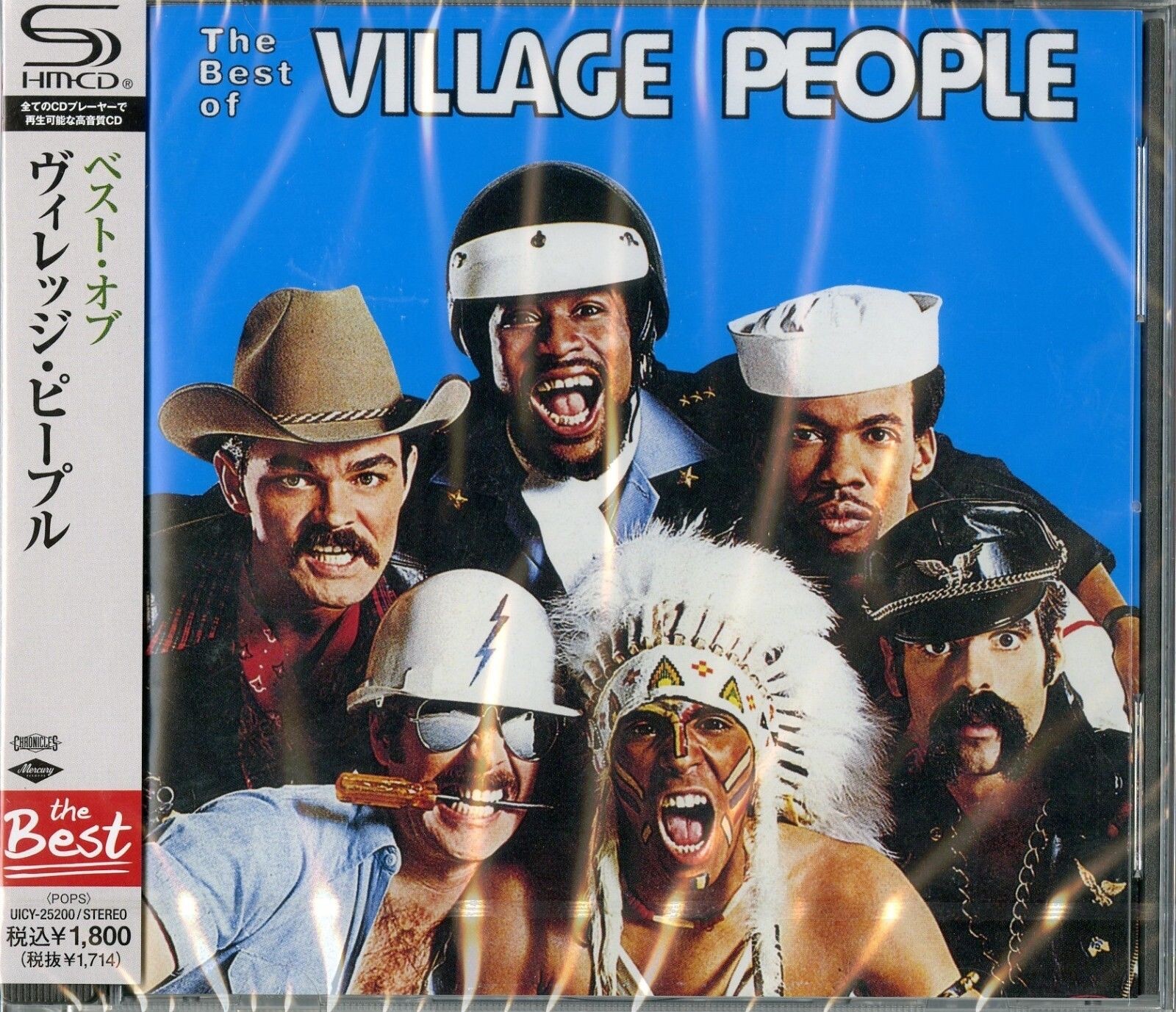 VILLAGE PEOPLE The Best Of Village People * SEALED JAPAN SHM