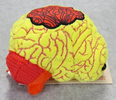 GIANT MICROBES-ANXIETY-Stuffed Plush Brain Mental Health Mood Stress Worry Fear