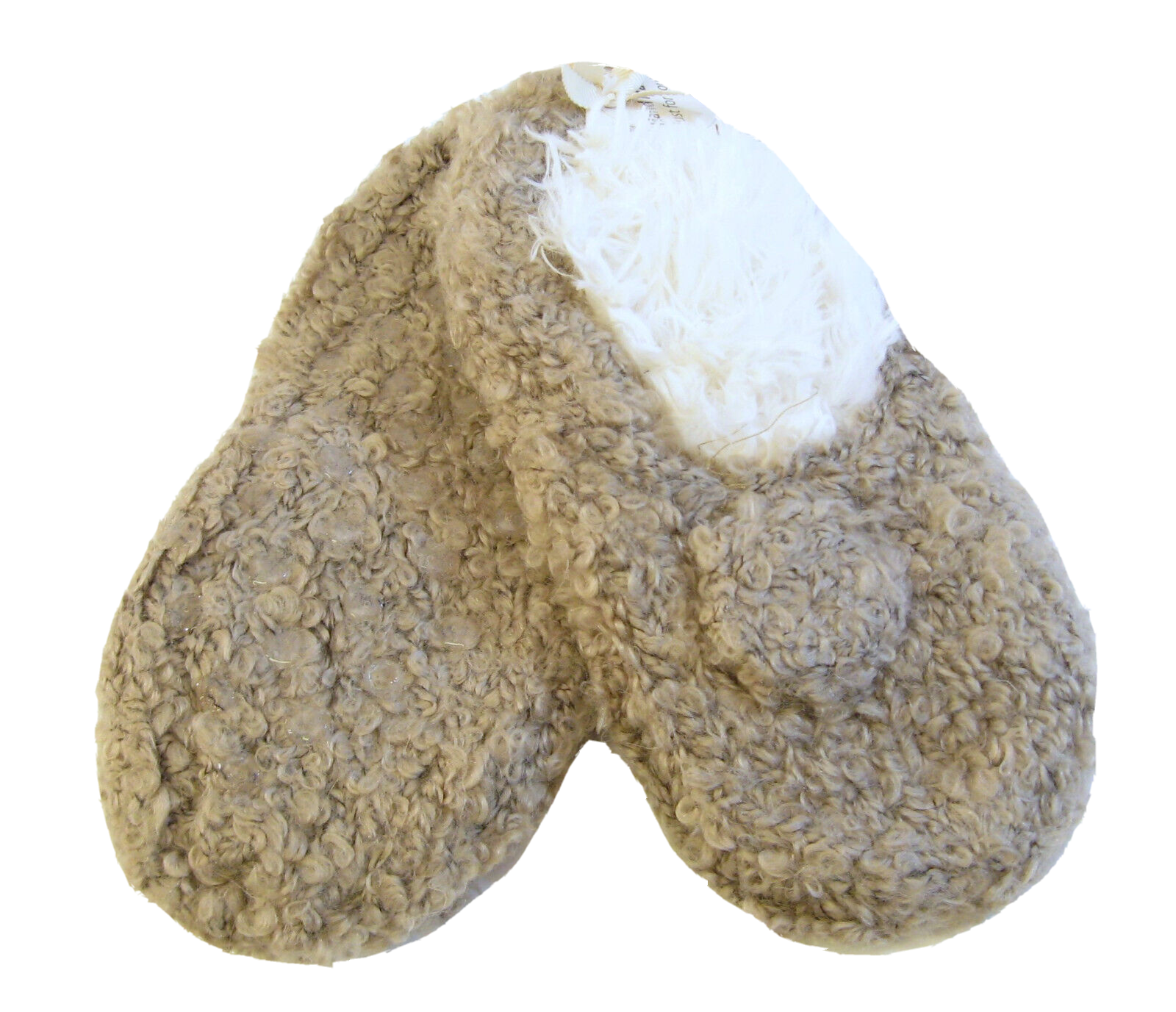 W Grippers W/ Pom Barley (taupe)