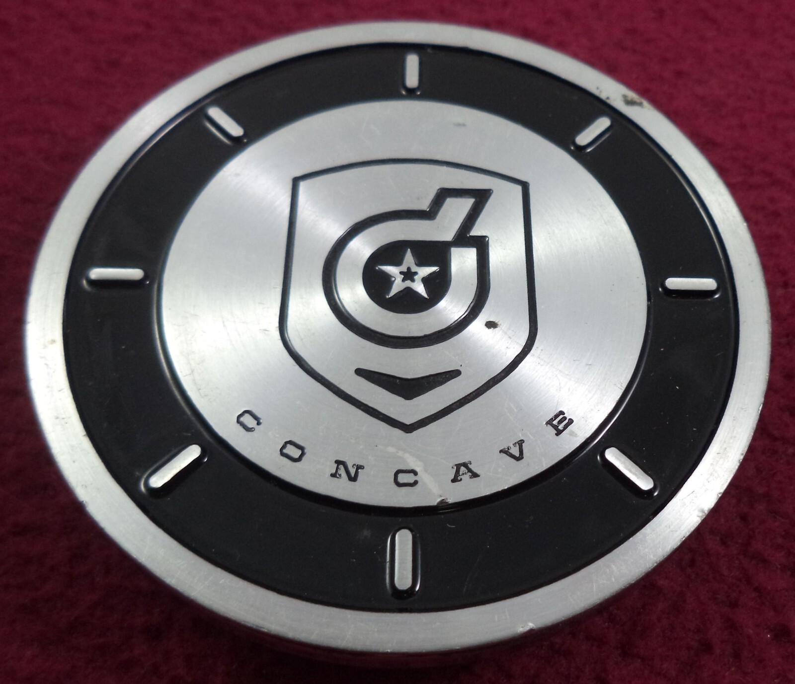 Dropstars Wheels Black/Silver Custom Wheel Center Cap