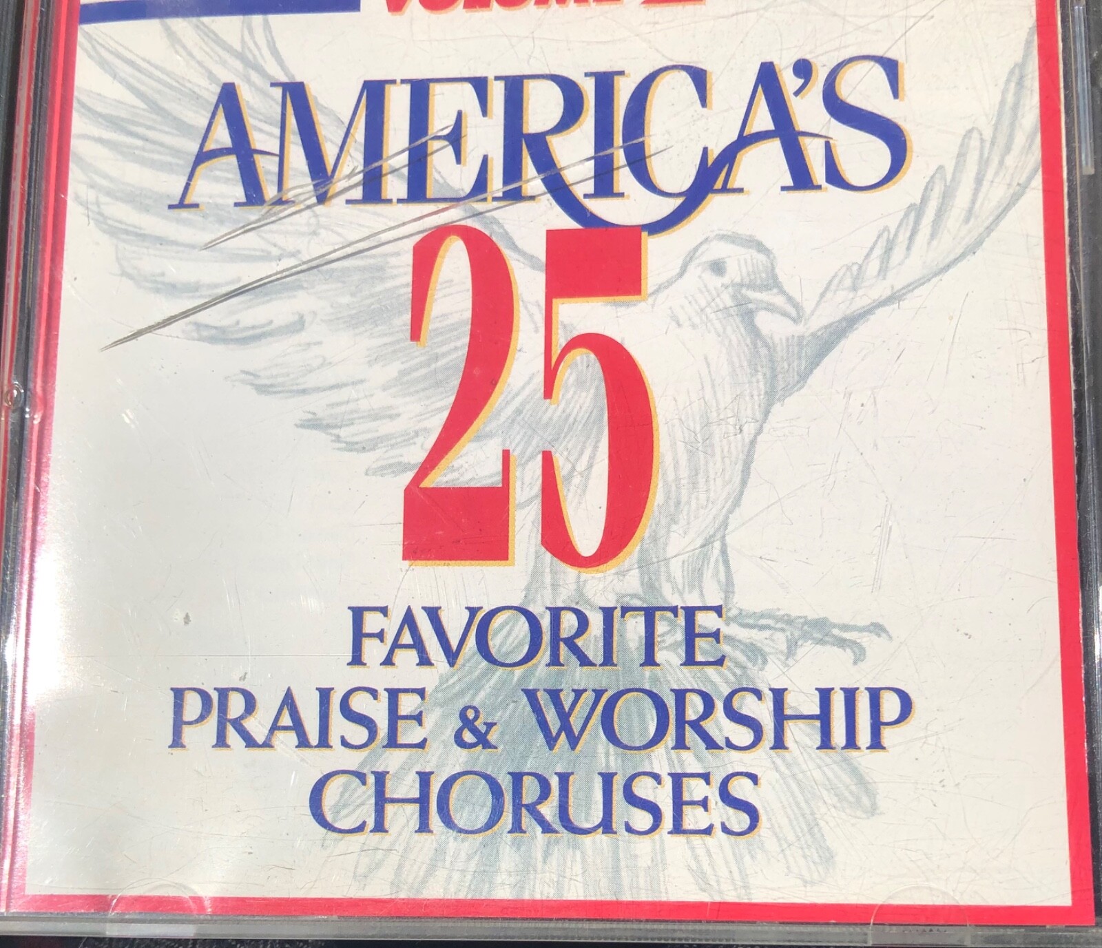 AMERICA'S 25 FAVORITE PRAISE & WORSHIP CHORUSES cd Volume 2