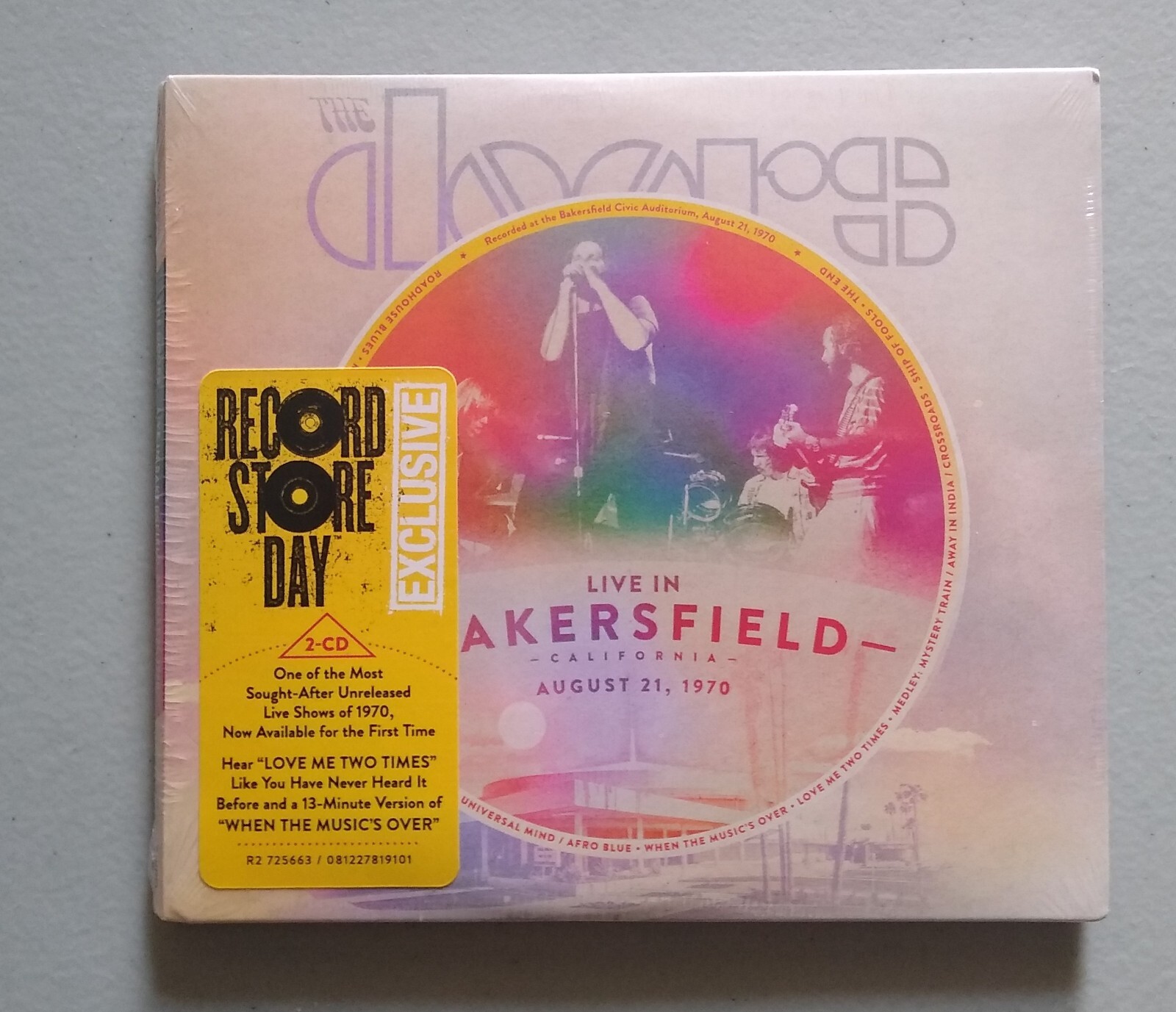 ドアーズ「Live In Bakersfield, August 21, …」 The Doors – Live In Bakersfield, August 21, 1970 – 2 x Vinyl